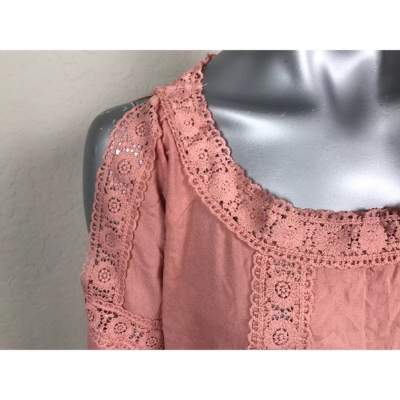 Forgotten Grace Top Blouse Cold Shoulder Sz 2X - Picture 2 of 5